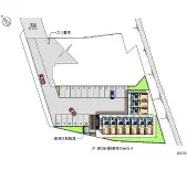 ★手数料０円★札幌市清田区清田二条３丁目　月極駐車場（LP）